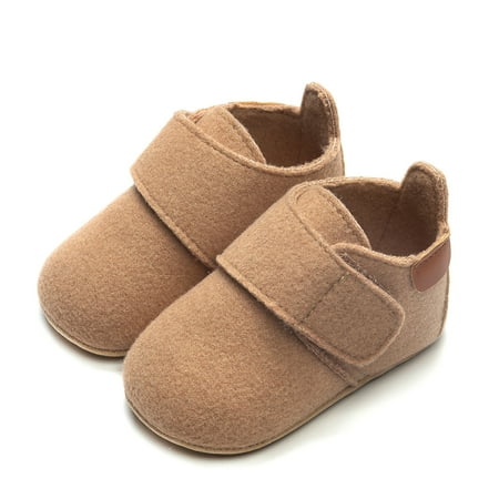 

Cathalem Girl Shoes Size 13 Babys Autumn Winter Solid Color Toddler Shoes Baby Shoes Baby Girl Shoes 12-18 Months Walking Khaki 12 Months
