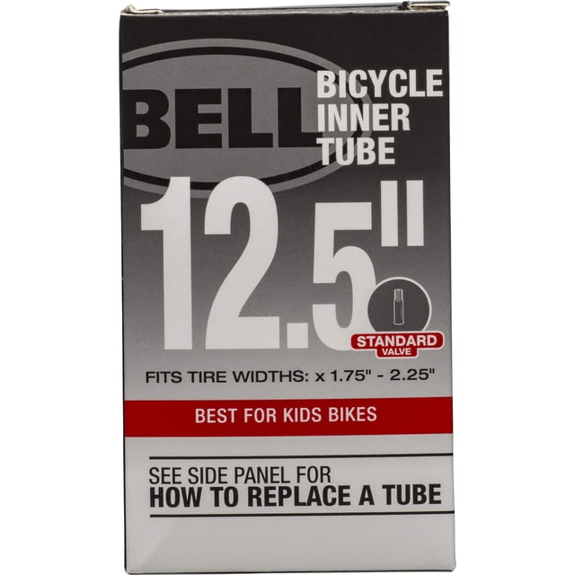 Timbre con tubo interior para bicicleta de 12,5 pulgadas, 1,75 a 2,25 pulgadas de ancho