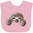 thumbnail image 3 of Inktastic Kiniart Sloth Boys or Girls Baby Bib, 3 of 4