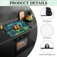 thumbnail image 6 of Renewold Electric Stove Top Cover for Cooktop, Induction Electric Stove Cover Anti-slip Glass Cooktop Mat Extra Large Flat Top Stove Mat Easy Storage, Monstera Leaf, 6 of 7