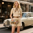 thumbnail image 6 of FORMRS Women Crossbody Purse with Chain Strap Vegan Leather Shoulder Handbag, Vibrant Mushroom, 6 of 7