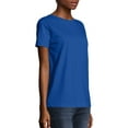 thumbnail image 3 of Hanes Women's Relaxed Fit Authentic ComfortSoft Crewneck T-Shirt, 3 of 5