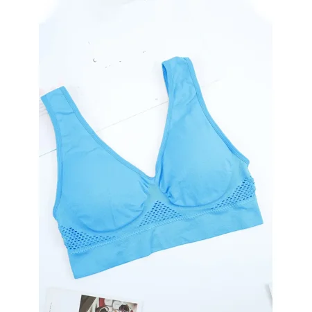 

Women‘s Seamless Essential Bra with Pads Comfort Wireless Push Up Vest Brassiere Bra women‘s lingerie & underwear