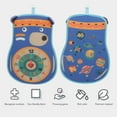 thumbnail image 3 of Conjunto de Juegos de Mesa de Dardos para Niños, Abrenamiento de Fuerza de Doble Cara Tablero de Dardos Compacto Mejorar La Atenciónica para Los Niños, 3 of 7