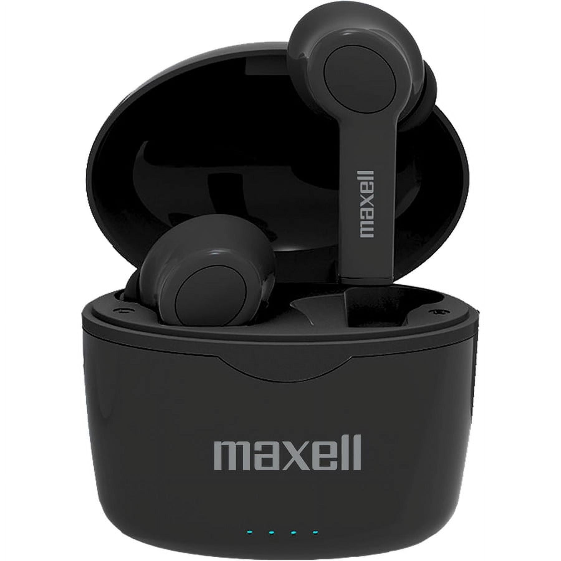 Maxell® Sync Up True Wireless Bluetooth Earbuds, Black, Each (MAX199899)