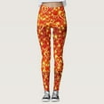 thumbnail image 2 of Tosmy Leggings For Women Womens Valentine's Day Print Pants Leggings Running Pilates Long Leggings Soft, 2 of 6