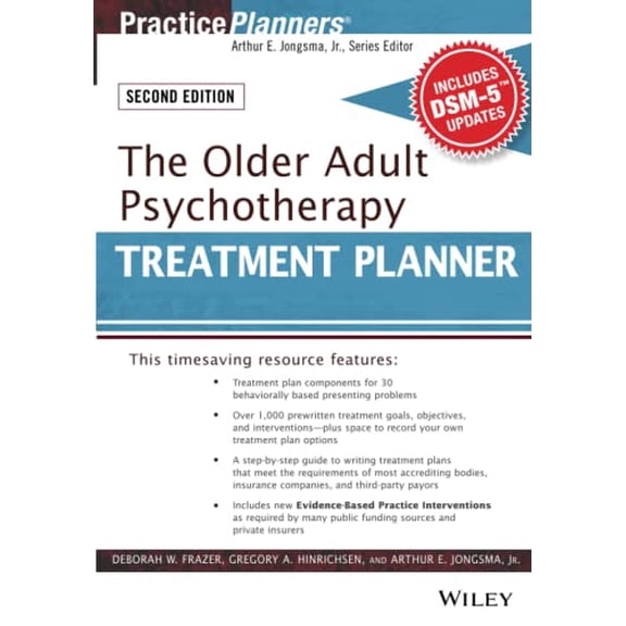 Pre-Owned The Older Adult Psychotherapy Treatment Planner, with Dsm-5 Updates, 2nd Edition (Paperback) 1119063116 9781119063117