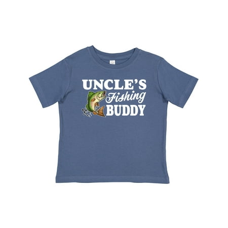 

Inktastic Uncle s Fishing Buddy with White Text Gift Baby Boy T-Shirt