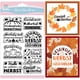 thumbnail image 1 of Sello transparente de bendiciones de otoño alemán para scrapbooking, sellos de silicona de hojas de arce de Acción de Gracias, sello transparente de calabaza, 1 of 9