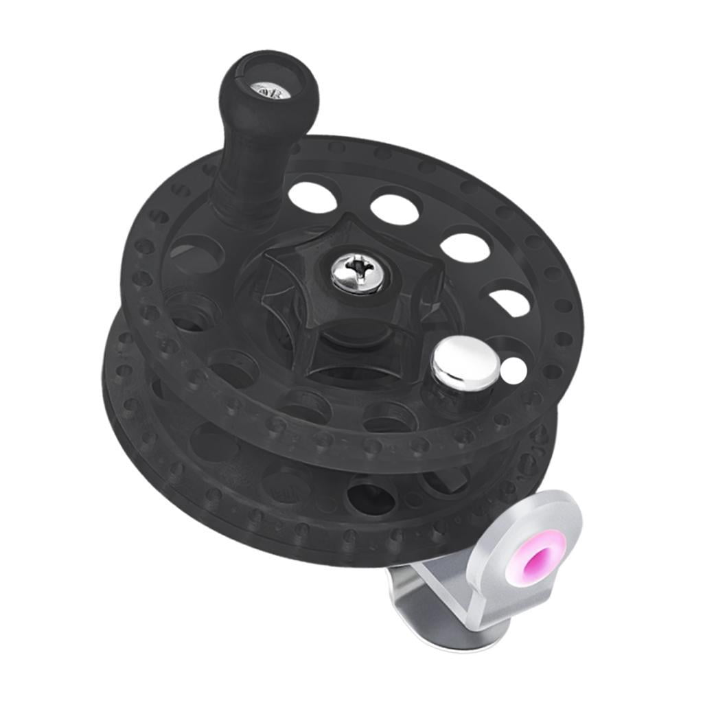 Yunhgft Spinning Reel Fishing Reel Easily Install for Surf Casting Plastic Structure Black