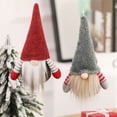 thumbnail image 4 of 2Pcs Holiday Gnome Handmade Swedish Tomte, Christmas Elf Decoration Ornaments Thanks Giving Day Gifts Swedish Gnomes tomte, 4 of 7