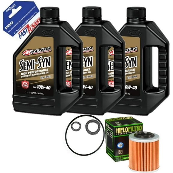 New Semi Syn. Oil Change Kit Compatible With CF-Moto ZForce UForce CForce 400 500 600 800 1000