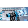 thumbnail image 2 of DGB 21V High-Power Cordless Paint Sprayer, Professional HVLP Paint Spray Gun for Large Projects, Heavy-Duty Electric Sprayer for Contractors & Workshop, 2 of 6