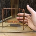 thumbnail image 2 of FairyCome Miniature Fairy Garden Swing Rusty Vintage Mini Garden Accessories, 2 of 6