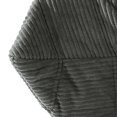 thumbnail image 7 of ModFusion 38" Lazy Floor Sofa Chair with Chenille Fabric, Comfy Sponge Lounge Seat, Grey, 7 of 7