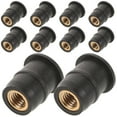 thumbnail image 1 of OUNONA 10Pcs Brass Nuts for Motorcycle Windshield Bolts M5, 1 of 6