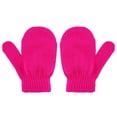 thumbnail image 3 of dianhelloya Children Winter Gloves Soft Comfortable to Wear Good-looking Wide Application Lightweight Windproof Acrylic Full Finger Knit Gloves for Outdoor 1 Pair Rose Red, 3 of 8