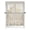Yellow, variant on Sheer Curtains 96 Inches Long, White Floral Semi Sheer Curtains Light Filtering Window Treatment, Spring Botanical Vintage Flower Leaf Plant Privacy Voile Drapes for Living Room Bedroom 52x96 Inch