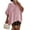 Pink, variant on Women Oversized Cardigan Sweaters Short Sleeve Button Down Casual Lightweight Loose Knit Cardigans