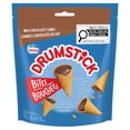 thumbnail image 1 of DRUMSTICK Bites, Decadent Milk Chocolatey Mini Wafer Cone Bites, For Snacks, 1 of 7