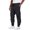 Black, variant on Men's Sports Pants with Running and Outdoor Design, Featuring Pockets for Work and Casual Use, Perfect for Training, Sports, and Everyday Activities,Army Green L