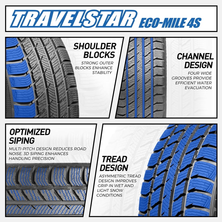 Travelstar ECO-MILE 4S All Weather 225/50R17 98V Extra Load High