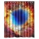 thumbnail image 1 of Cortina de ducha Impermeable ABPHQTO Helix Nebula Amazing Colorful Space View 160x180 cm, 1 of 2