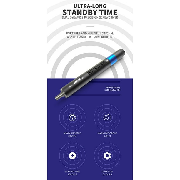 Cordless 2024 pen screwdriver