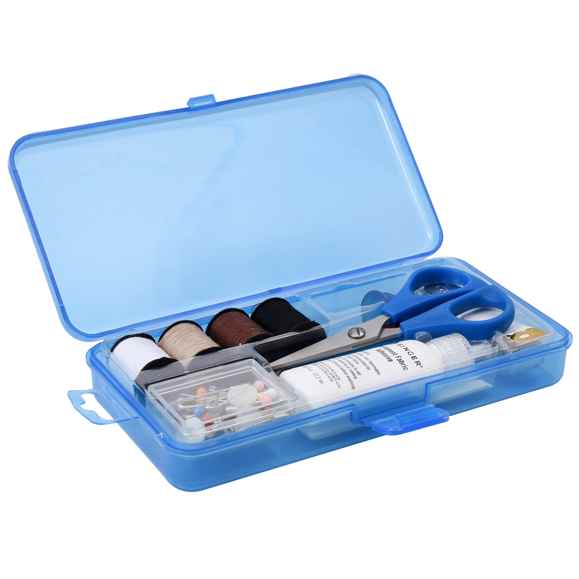 Singer Travel Sewing Kit in Case, Assorted Colors - 27 pc.