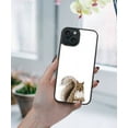 thumbnail image 5 of WIRESTER Shockproof Soft Rubber Cover Case for Apple iPhone 15 6.1" 2023 (NOT FIT Apple iPhone 15 Plus 6.7" 2023), Brown Gray Squirrel, 5 of 5