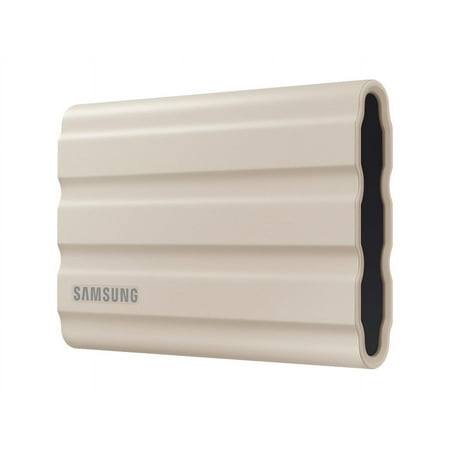 Samsung - T7 Shield 2TB External USB 3.2 Gen 2 Rugged SSD IP65 Water Resistant - Beige