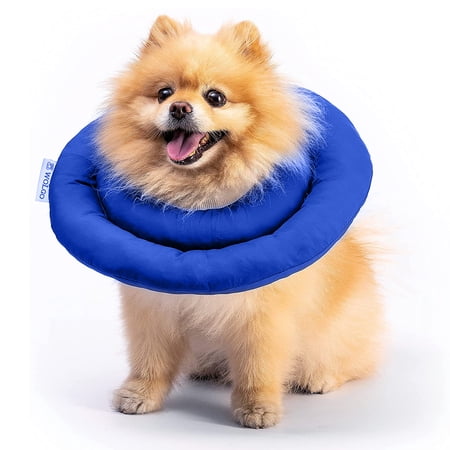 OMZER Comfy Pet Recovery Collar, Water-Resistant Soft Adjustable Protective Dog Neck Collar for Small and Medium Dogs and Cats After Surgery Safe Alternative Cone