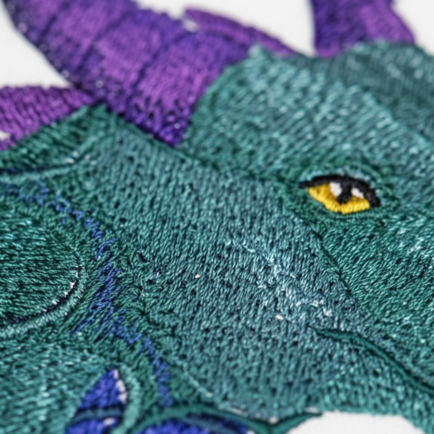 Custom Dragon Power Embroidery Iron On/Sew Patch [7.8" X 5.73"]