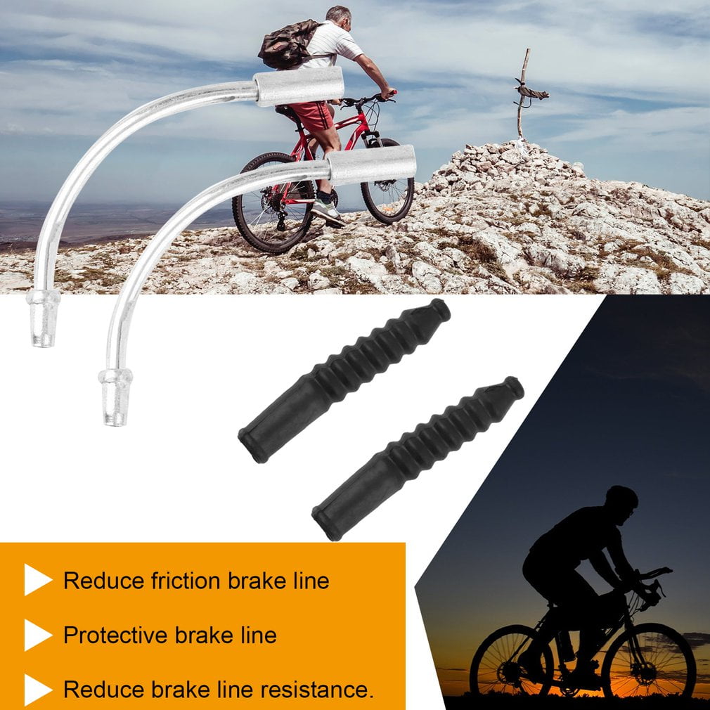 1set Bicycle V Brake Noodles Cable Guide And Plastic Pipe Hose bike Brake Tub TO