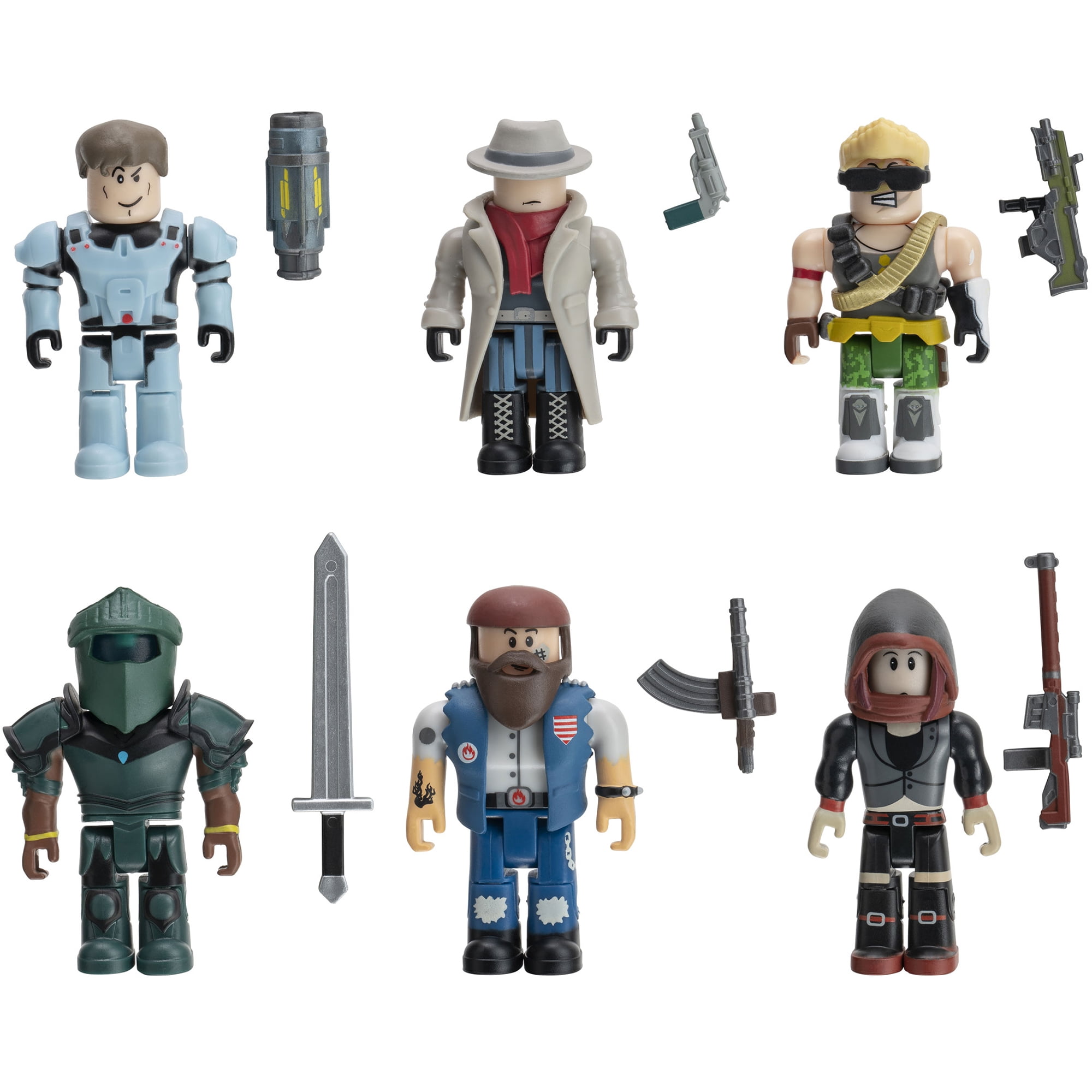 Roblox Action Collection - Q-Clash Six Figure Pack [Includes ...