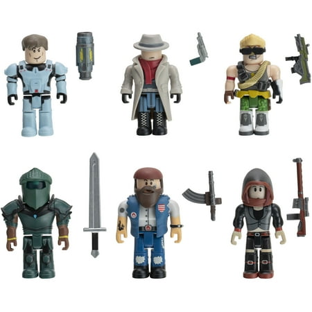 Roblox Action Collection - Q-Clash Six Figure Pack [Includes Exclusive Virtual Item]