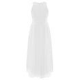 thumbnail image 2 of CHICTRY Girls Sequins Ruffle Dress Wedding Bridesmaid Birthday Party Dress, 2 of 6