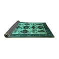 thumbnail image 2 of Ahgly Company Indoor Rectangle Oriental Turquoise Blue Industrial Area Rugs, 3' x 5', 2 of 4