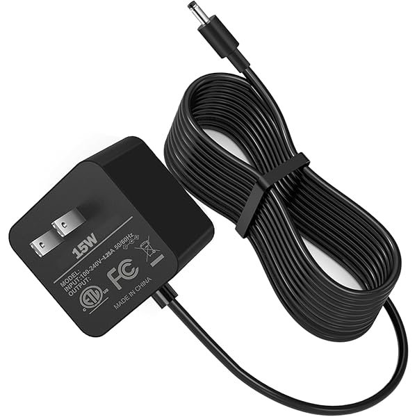 wonima11 15W Alexa Power Adapter Replacement for Echo Dot 3rd Generation, Echo Dot 4th Generation, Echo Dot 5th Generation, Echo Dot Kids Edition, Echo Show 5 and Fire TV Cube Power Adapter Charger