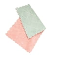 thumbnail image 4 of Bearachild Colores Mezclados Microfibra Limpieza de Coche Toalla Hogar Pa?o Pulido Suministros de limpieza para el hogar rosa+verde Bearachild JJ15973-01, 4 of 6