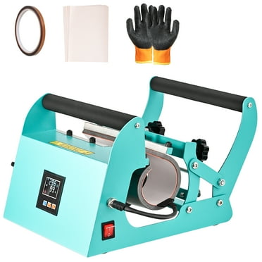 Tumbler Heat Press Machine 40 OZ,110V Upgrade Portable 40 OZ Tumbler Press Heat Machine Sublimation Temp Timer & Handle Sublimation Tumblers Bottles Mugs DIY Heat Transfer Print