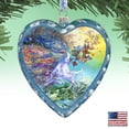 thumbnail image 6 of Butterfly Fairy Heart Glass Ornament Limited Edition by Josephine Wall | Christmas D�cor - 738-409-JW, 6 of 7