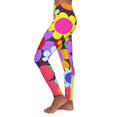 thumbnail image 3 of Soluvd Women's Spandex Leggings (AOP) Happy Day, 3 of 5