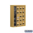 thumbnail image 1 of SalsburyIndustries 19155-15GSC Cell Phone Storage Locker With Front Access Panel - 5 Door High Unit, Gold, 1 of 1