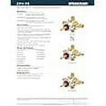 thumbnail image 2 of Speakman Sentinel Mark II CPV-PB Pressure Balanced Shower Valve, Rough Brass, 2 of 5