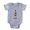 Heather Grey, variant on CafePress - FIN Puggle Nice - Cute Infant Baby Football Bodysuit