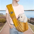thumbnail image 2 of gcong Reversible Sling Messenger Bag for with Storage Pocket Comfortable Hands-Free Harness Travel Shoulder Tote for Outdoor Walking, 2 of 4