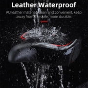 WEST BIKING Thickened High Elasticity Bike Saddle Soft Waterproof PU Pad Road Seats Comfort Breathable AntiSlip Cycling Cushion