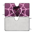 thumbnail image 5 of Angel Dust Hazbin Hotel Car Windshield Sunshade Umbrella Foldable Reflective Sun Visor Front Window Cover Protector Accessories, 5 of 8