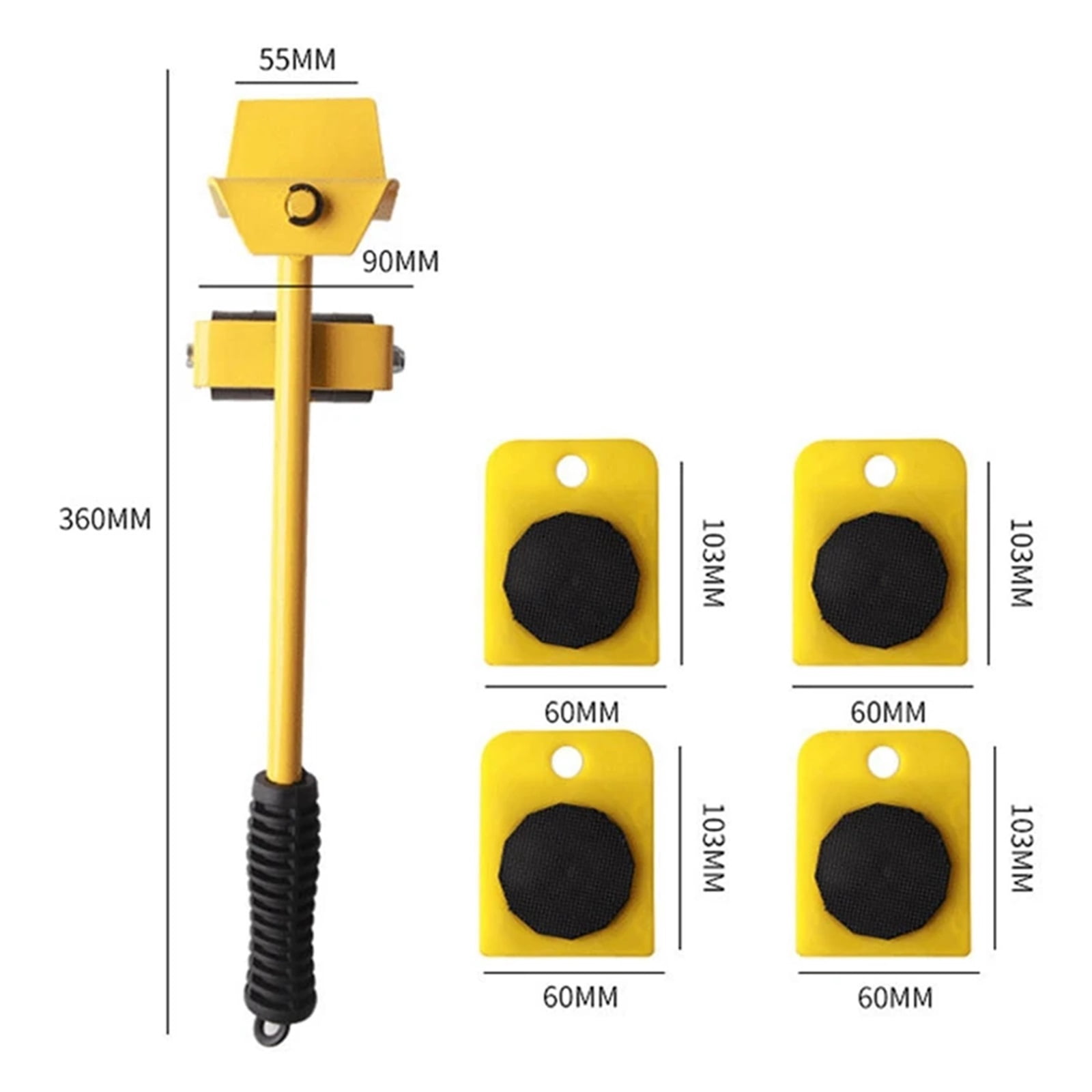 Furniture Sliding Tool Kits, Furniture Movers, Household Appliance Rollers, Moving Tools ,Water-Proof & Dust Resistant